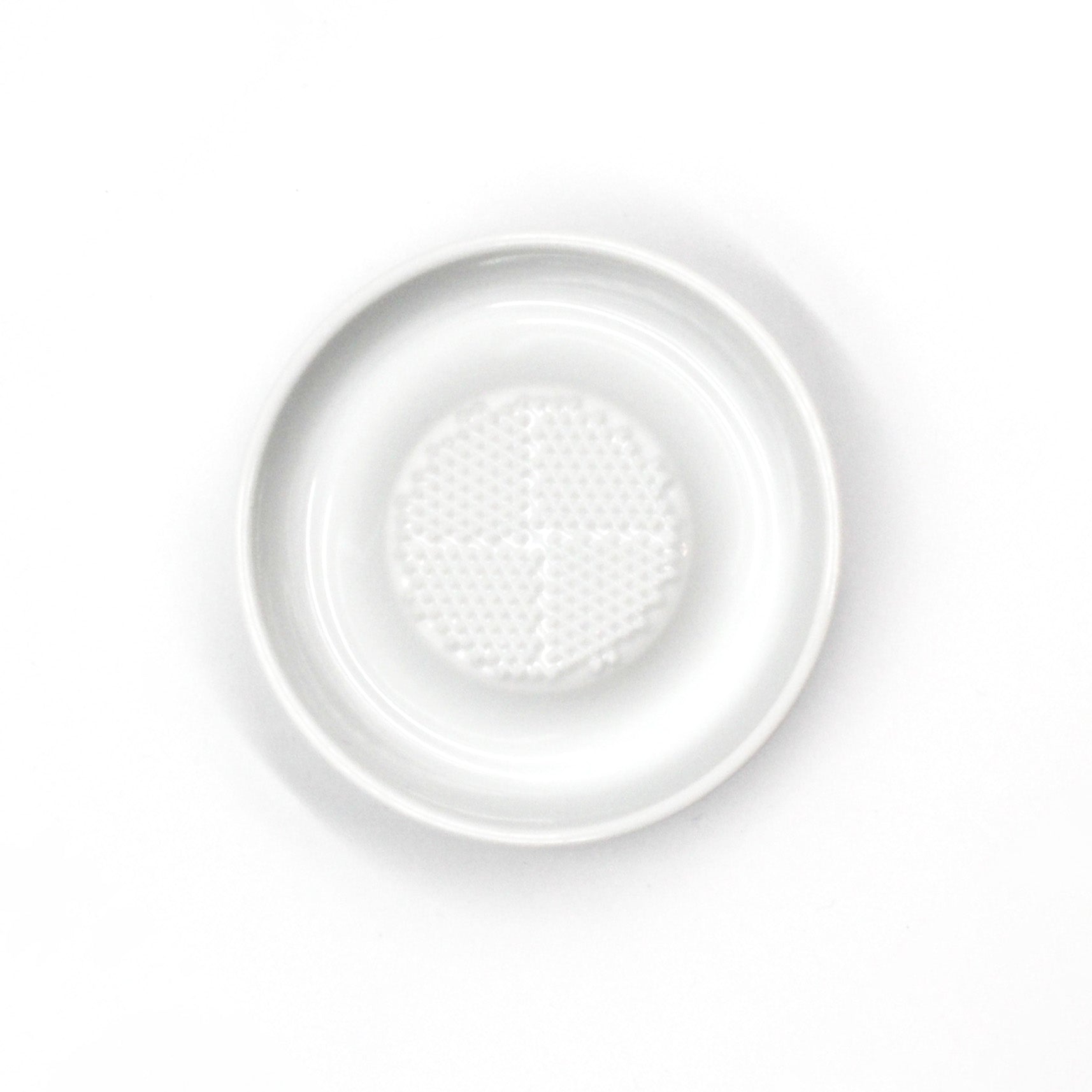 The Grate Plate Ceramic Grater: White