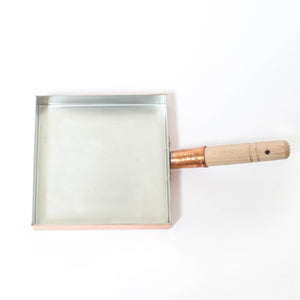 Genuine Copper Rolled Omelet Pan (Kanto-style)
