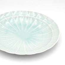 Suzune Bluegreen Oval Plate