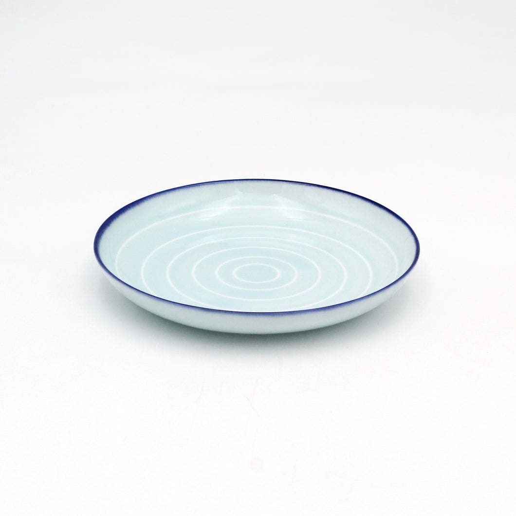 Seiji Blue with Reactive Cobalt Blue Plate