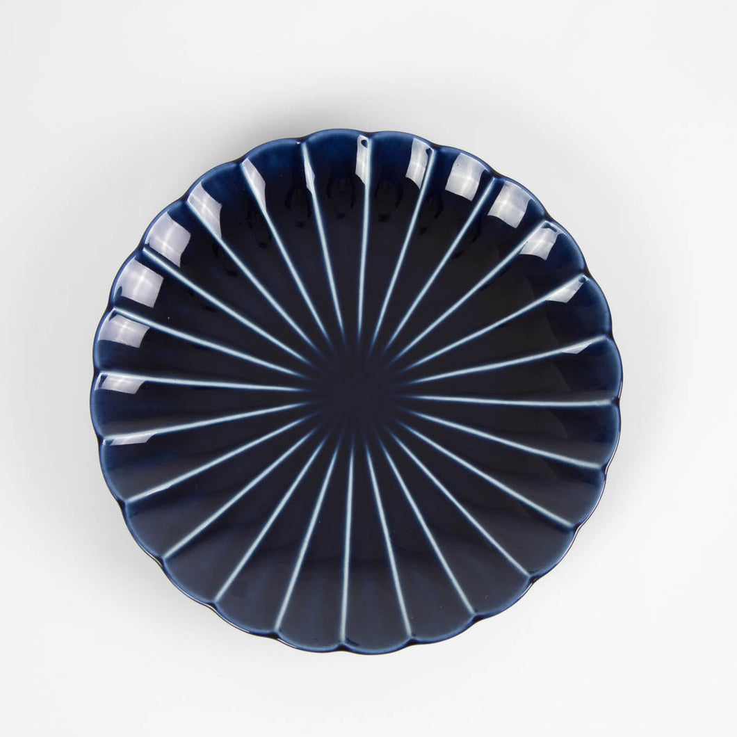 Giyaman Aizome Blue Plate