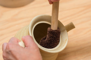 Tawashi Cleaning Brush with Handle