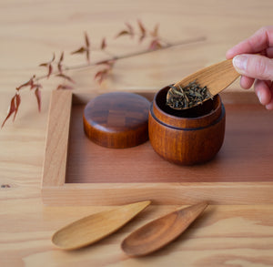 Japanese Yamasakura Tea Scoop