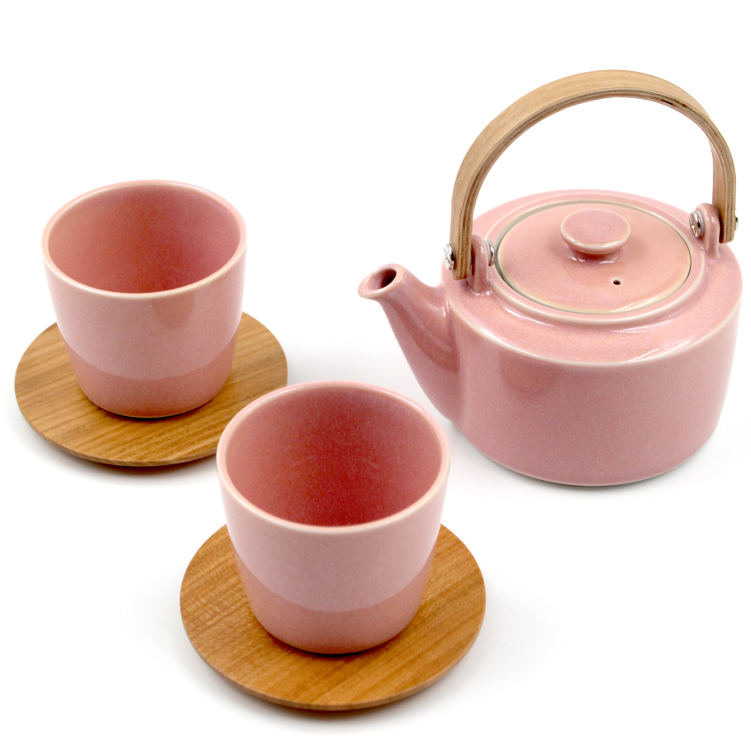 Two Tone Wooden Tea Cup