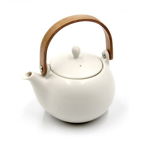 YUI Wooden Handle Dobin Teapot